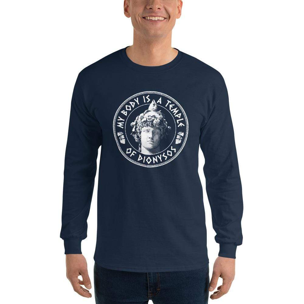 My Body Is A Temple Of Dionysos - Long-Sleeved Shirt
