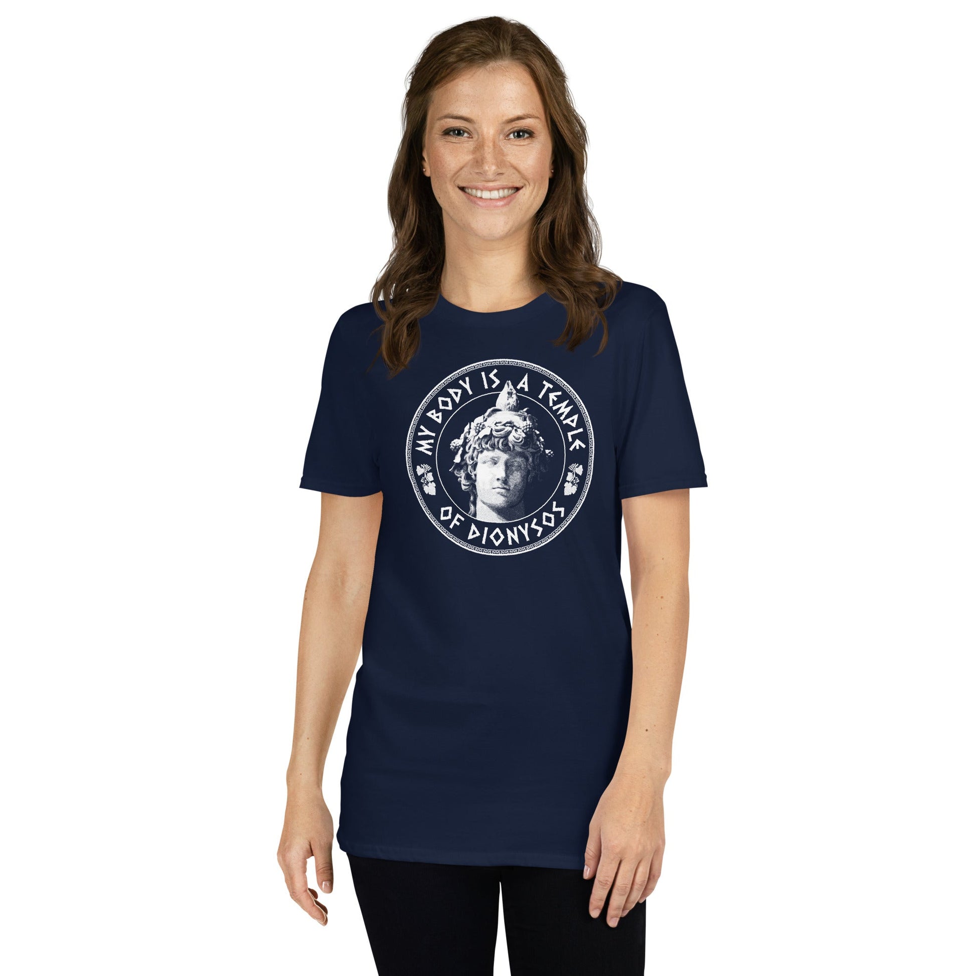 My Body Is A Temple Of Dionysos - Premium T-Shirt