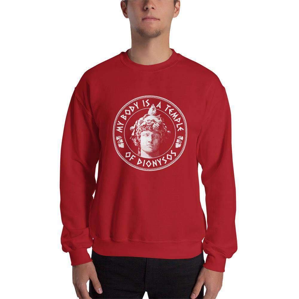 My Body Is A Temple Of Dionysos - Sweatshirt