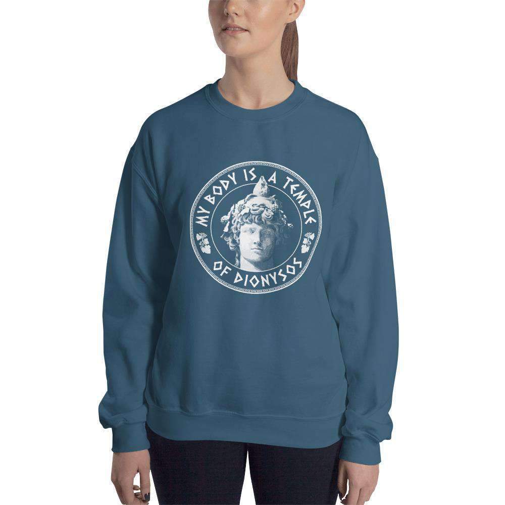 My Body Is A Temple Of Dionysos - Sweatshirt