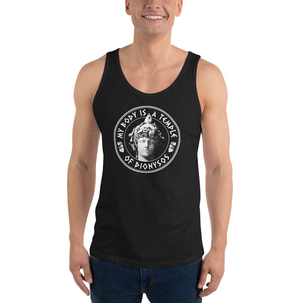 My Body Is A Temple Of Dionysos - Unisex Tank Top