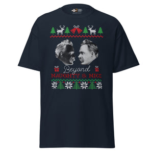 Nietzsche - Beyond naughty and nice - Unisex Classic T-Shirt