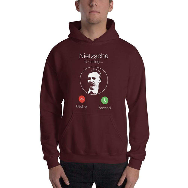 Nietzsche Calling - Decline or ascend - Hoodie