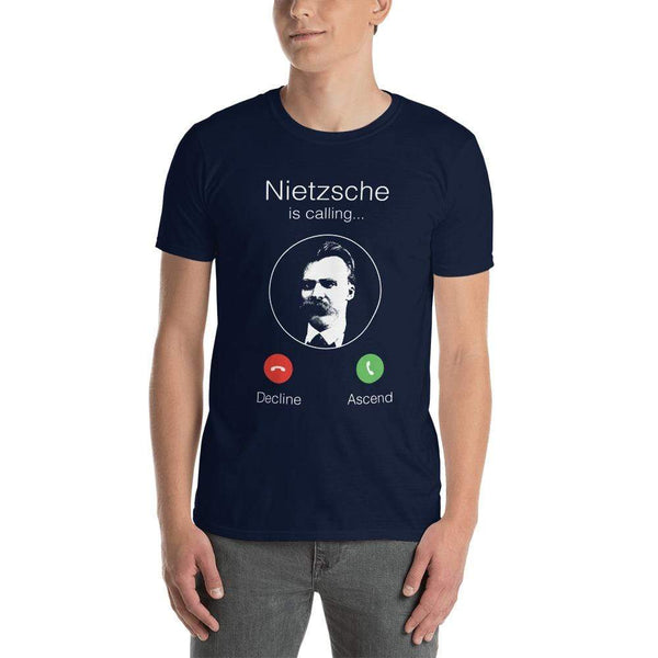 Nietzsche Calling - Decline or ascend - Premium T-Shirt