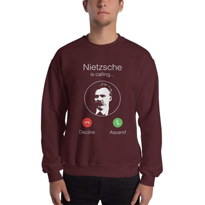 Nietzsche Calling - Decline or ascend - Sweatshirt