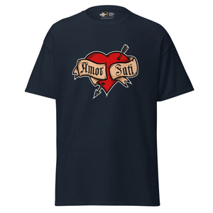 Nietzsche Fatalisme Amor Fati Tattoo Heart - Unisex Classic T-Shirt