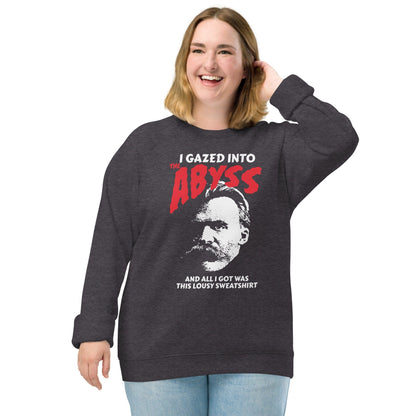 Nietzsche - I Gazed Into The Abyss - Eco Sweatshirt