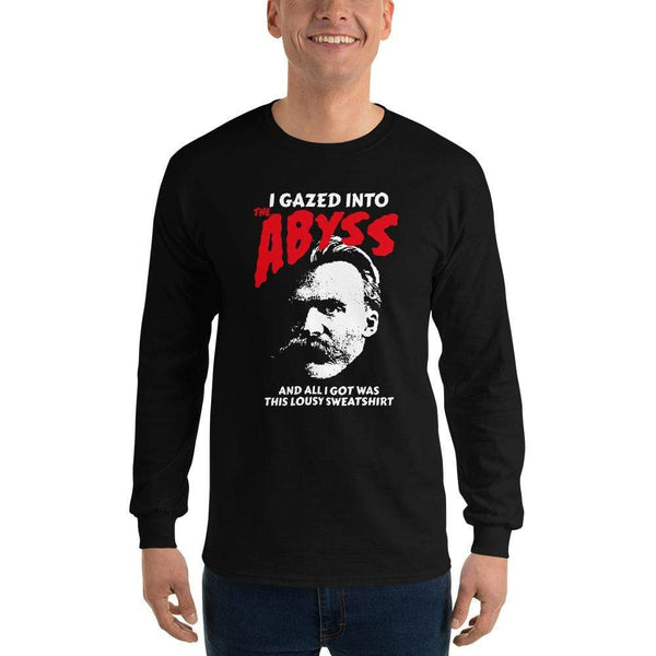 Nietzsche - I Gazed Into The Abyss - Long-Sleeved Shirt