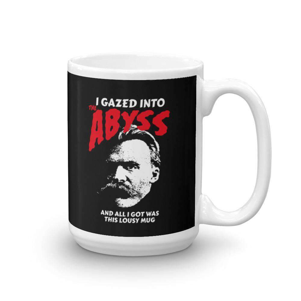 Nietzsche - I Gazed Into The Abyss - Mug