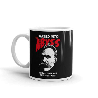 Nietzsche - I Gazed Into The Abyss - Mug
