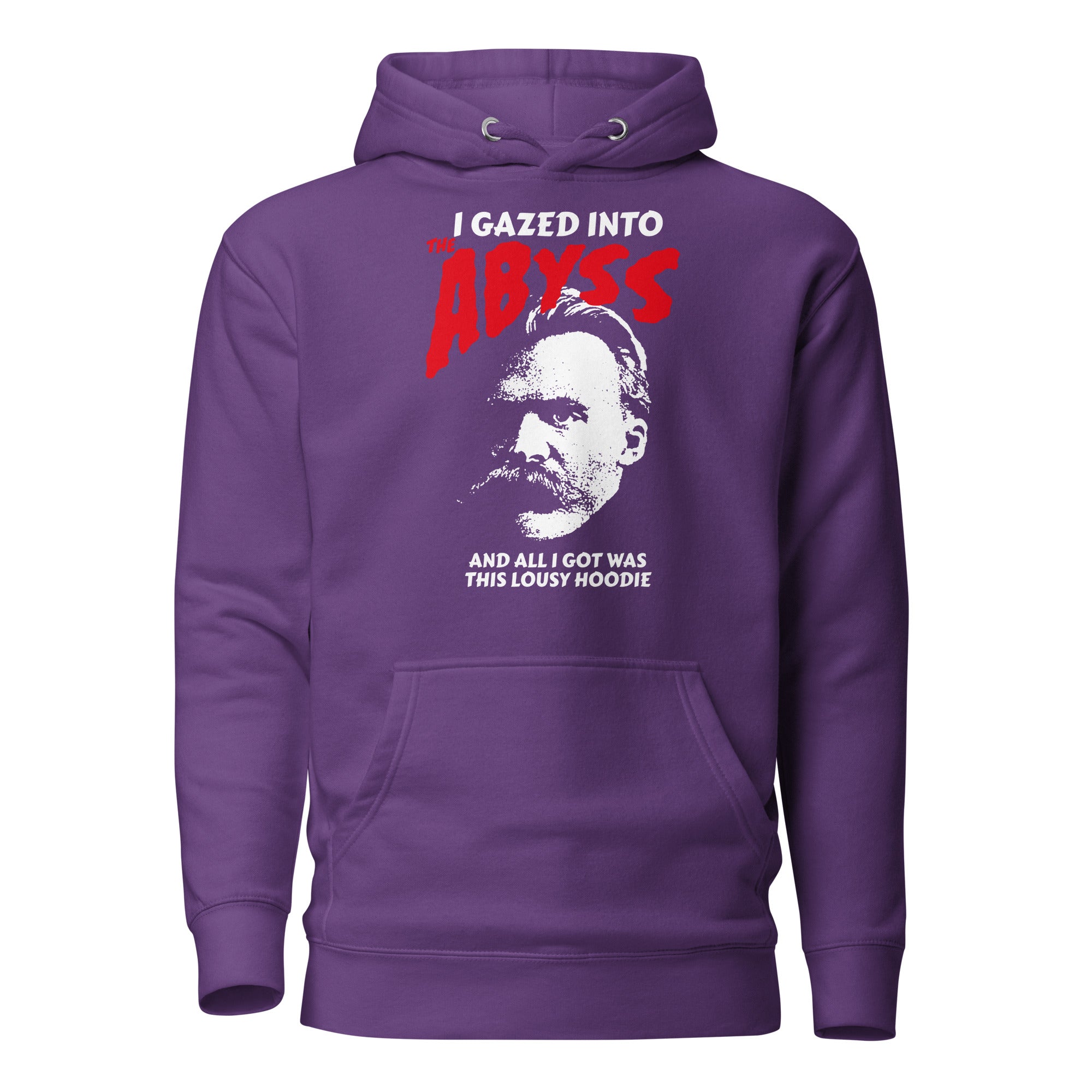Nietzsche - Ich blickte in den Abgrund - Premium Hoodie HoodieThe Philosopher's Shirt