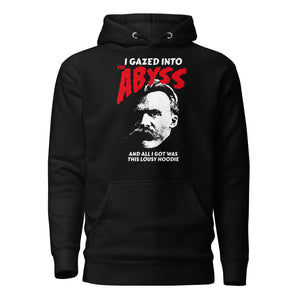 Nietzsche - I Gazed Into The Abyss - Sudadera con capucha Premium