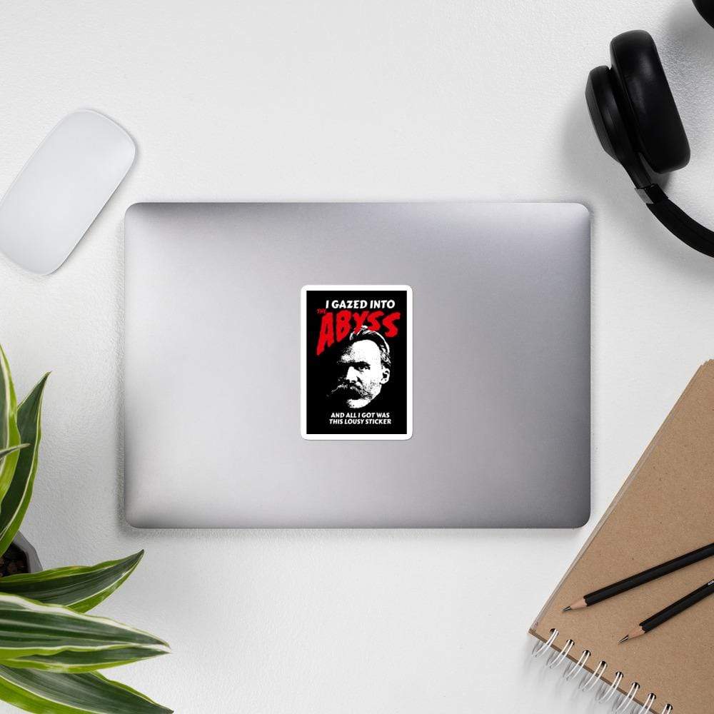 Nietzsche - I Gazed Into The Abyss - Sticker