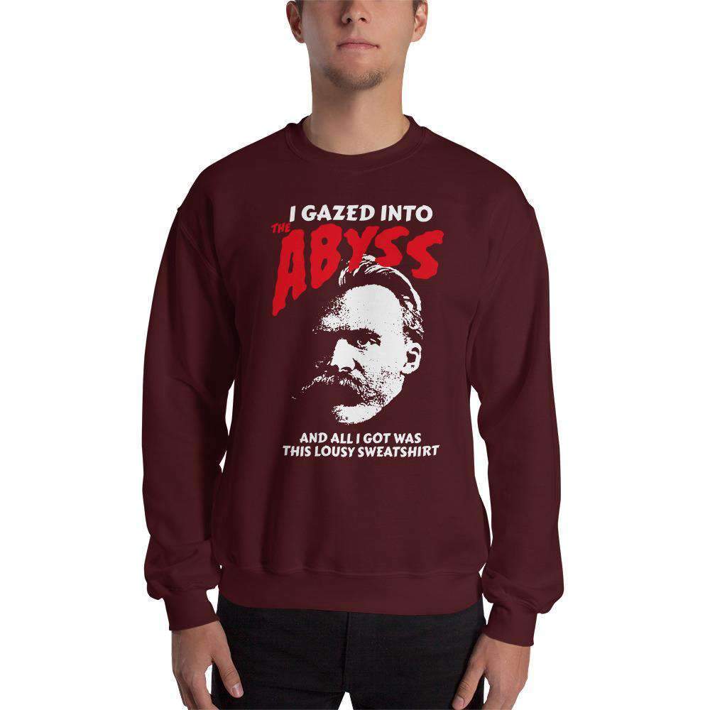Nietzsche - I Gazed Into The Abyss - Sweatshirt