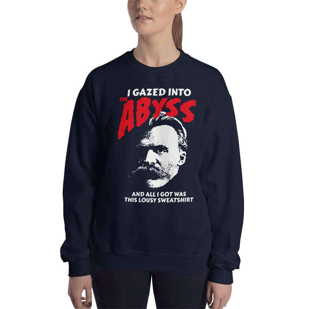 Nietzsche - I Gazed Into The Abyss - Sweatshirt