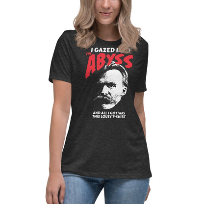 Nietzsche - I Gazed Into The Abyss - Women's T-Shirt