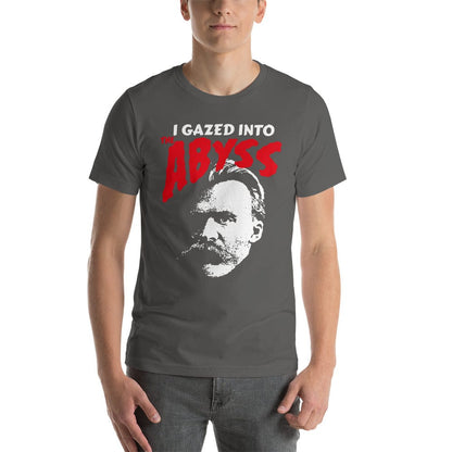 Nietzsche - I Gazed Into The Abyss (no additional wording) - Basic T-Shirt