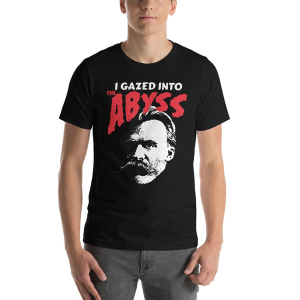 Nietzsche - I Gazed Into The Abyss (no additional wording) - Basic T-Shirt