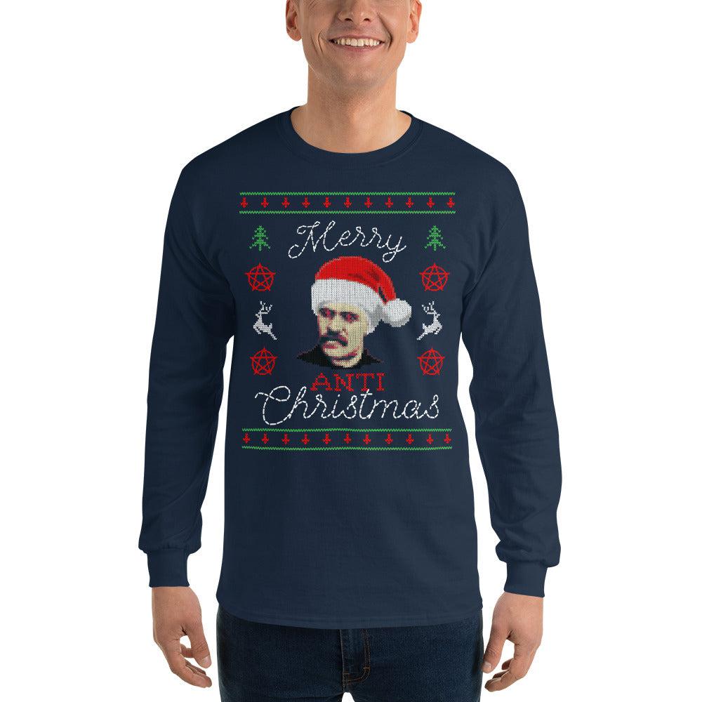 Nietzsche: Merry Anti-Christmas - Long-Sleeved Shirt