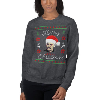 Nietzsche: Merry Anti-Christmas - Sweatshirt