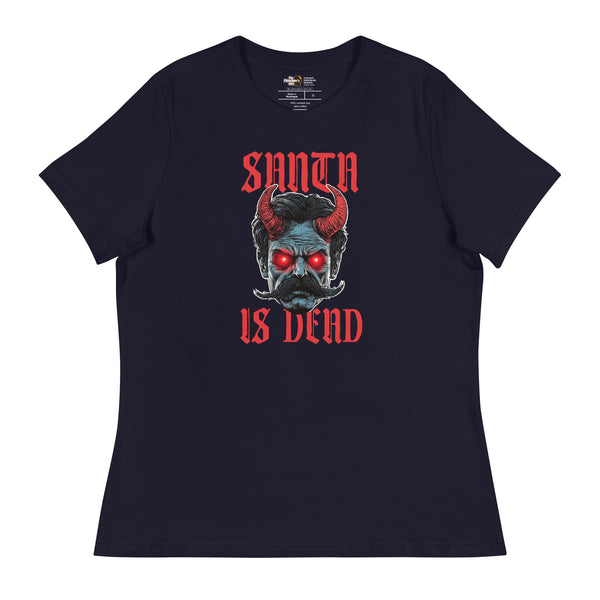 Nietzsche: Santa is Dead - Women's T-Shirt