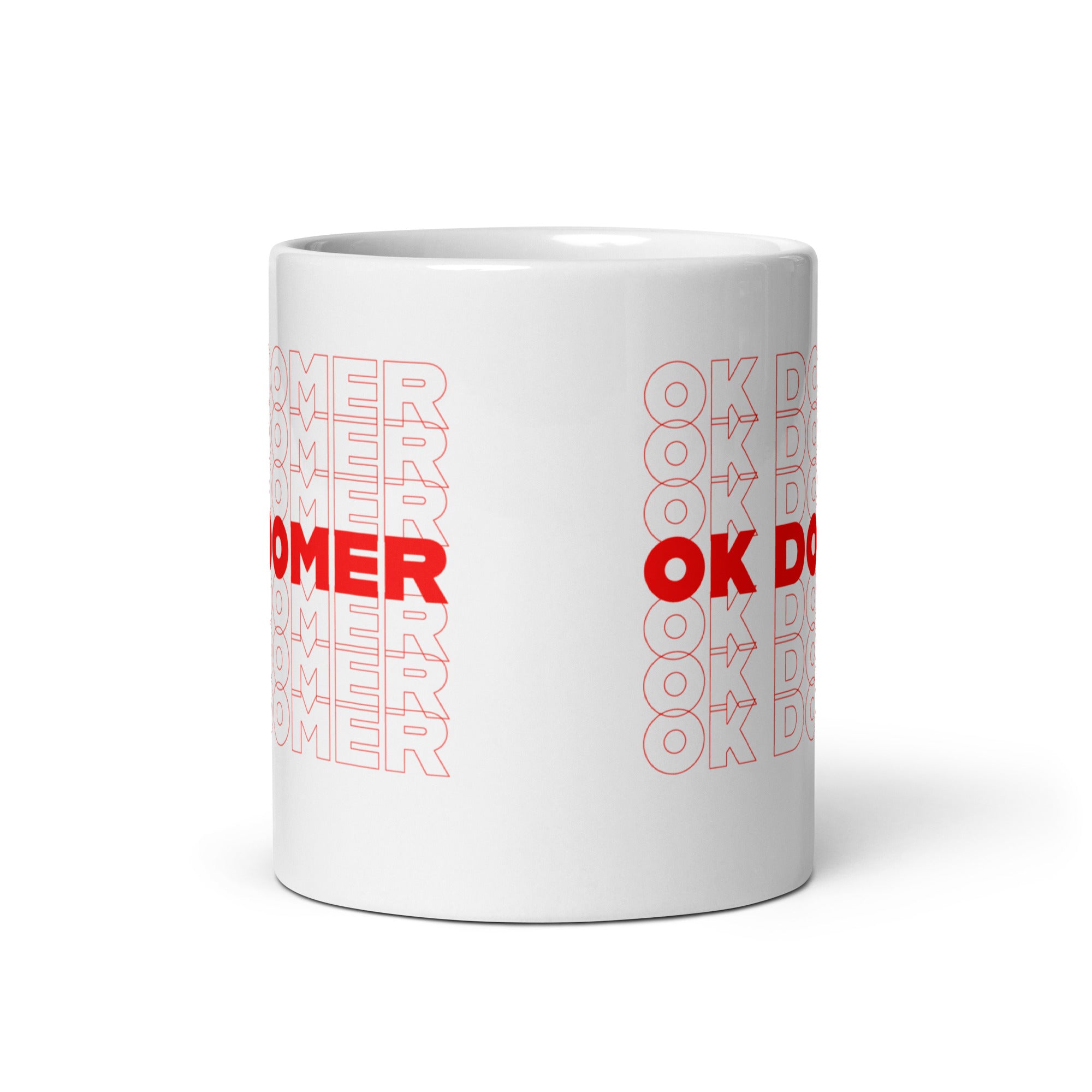 OK DOOMER - Mug - - The Philosopher's Shirt
