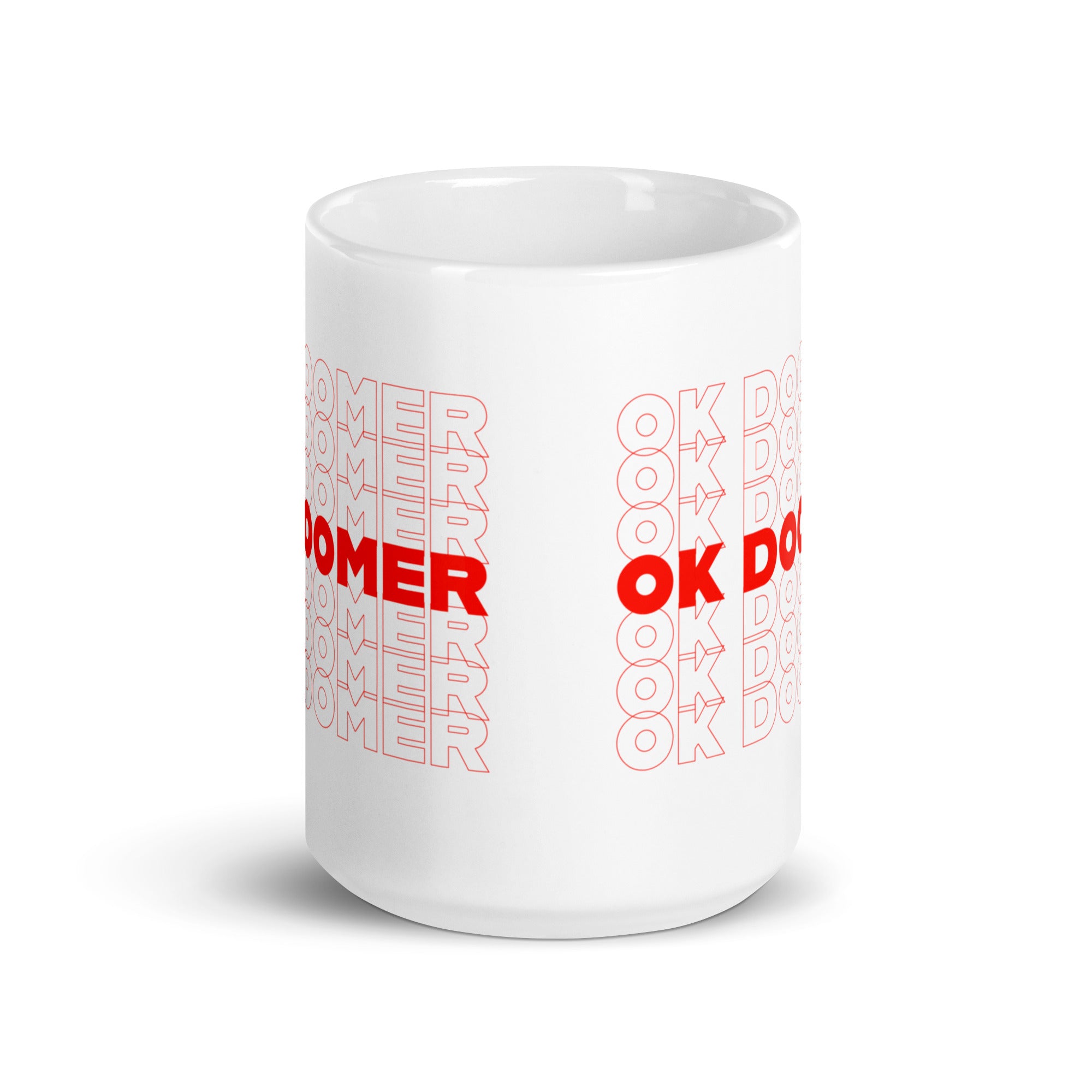 OK DOOMER - Mug - - The Philosopher's Shirt