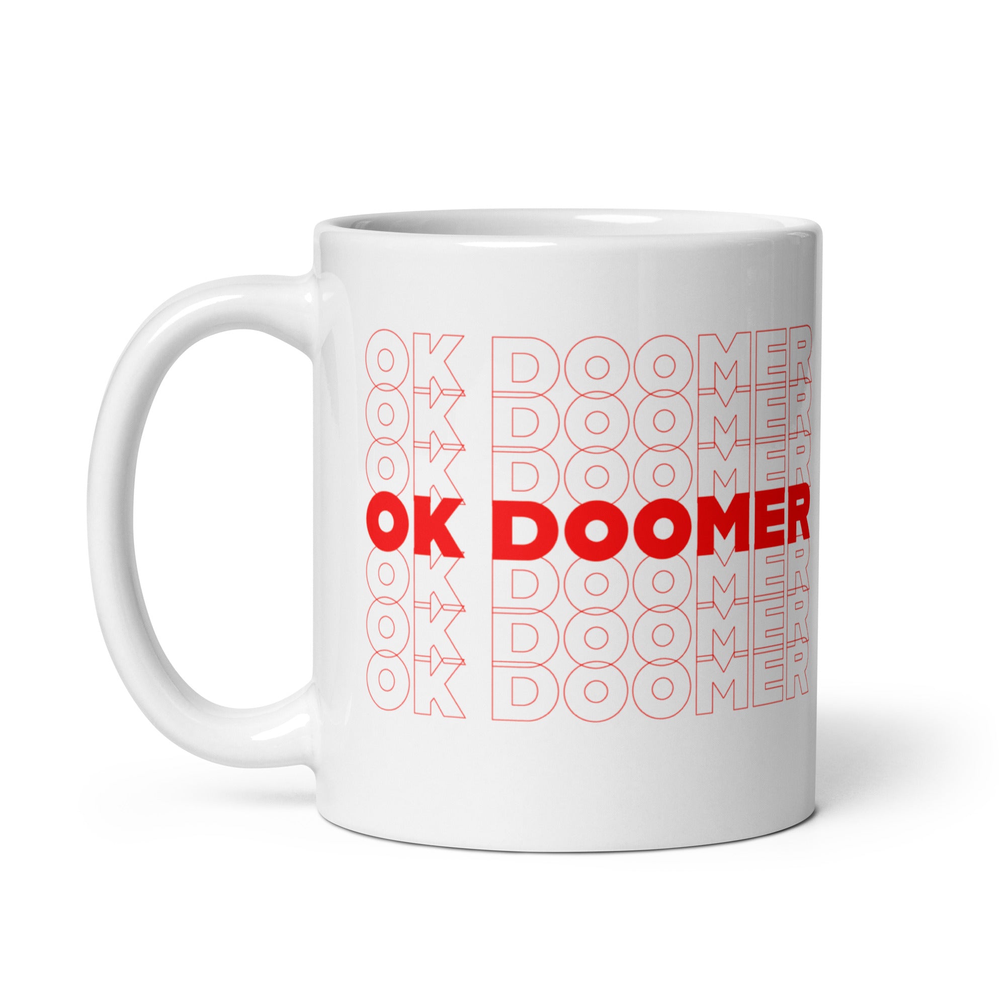 OK DOOMER - Mug - - The Philosopher's Shirt
