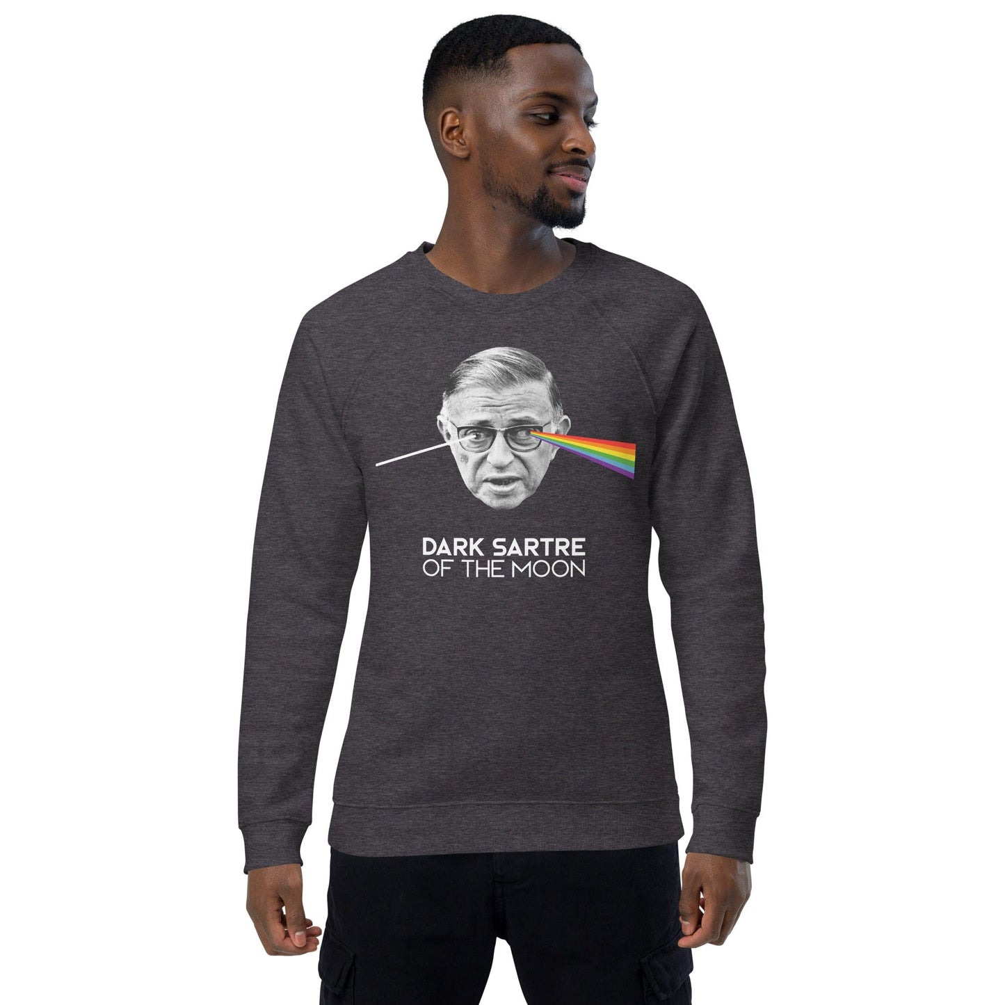 Peak Absurdism - The Dark Sartre Of The Moon - Eco Sweatshirt