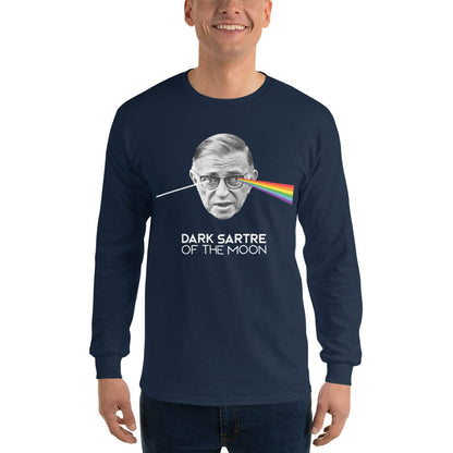 Peak Absurdism - The Dark Sartre Of The Moon - Long-Sleeved Shirt