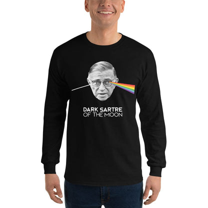 Peak Absurdism - The Dark Sartre Of The Moon - Long-Sleeved Shirt