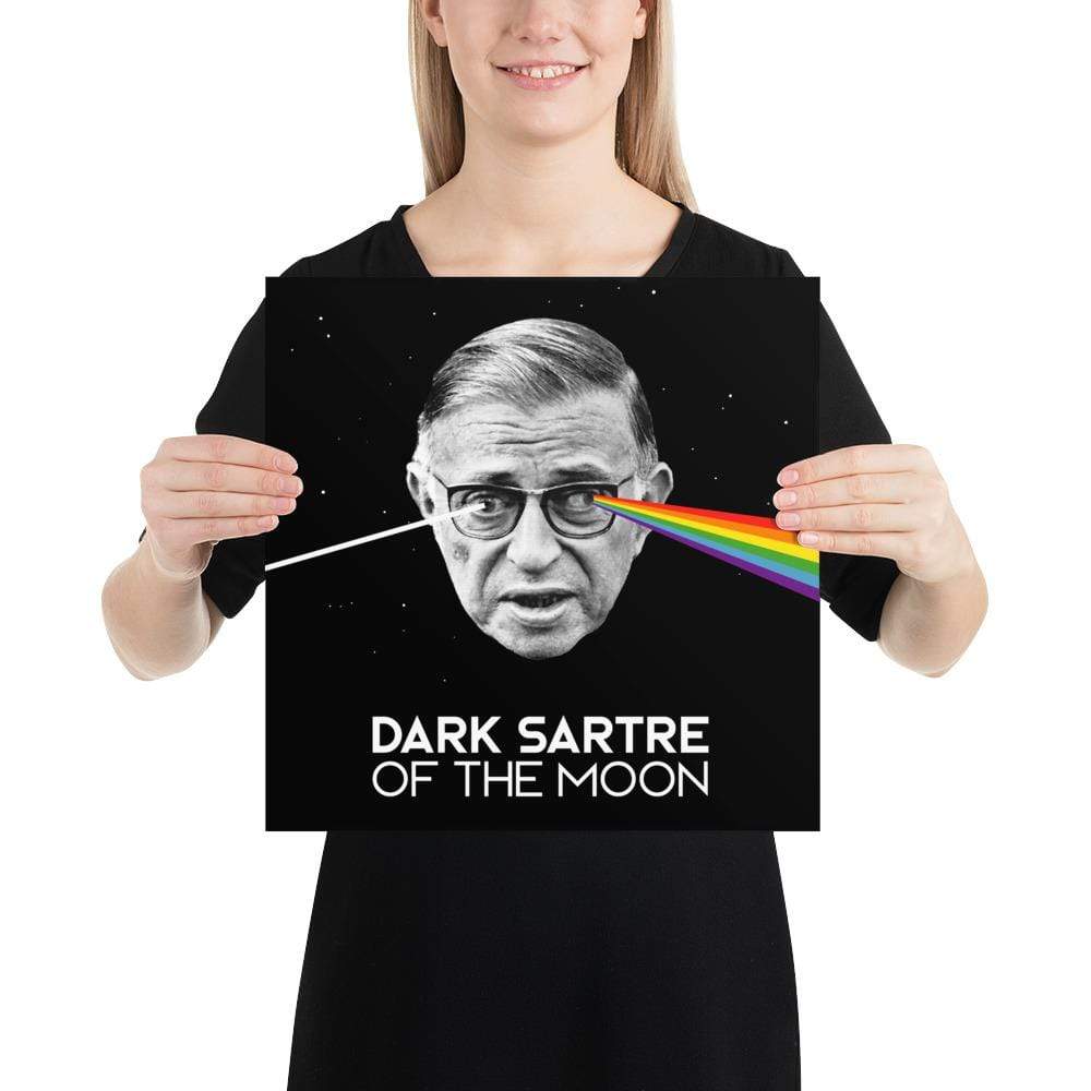 Peak Absurdism - The Dark Sartre Of The Moon - Poster