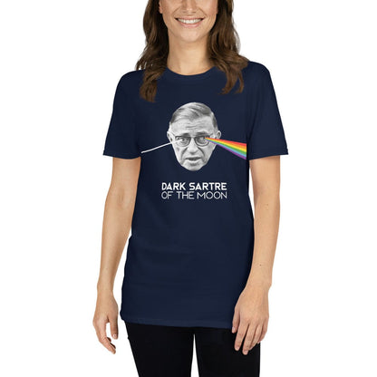 Peak Absurdism - The Dark Sartre Of The Moon - Premium T-Shirt