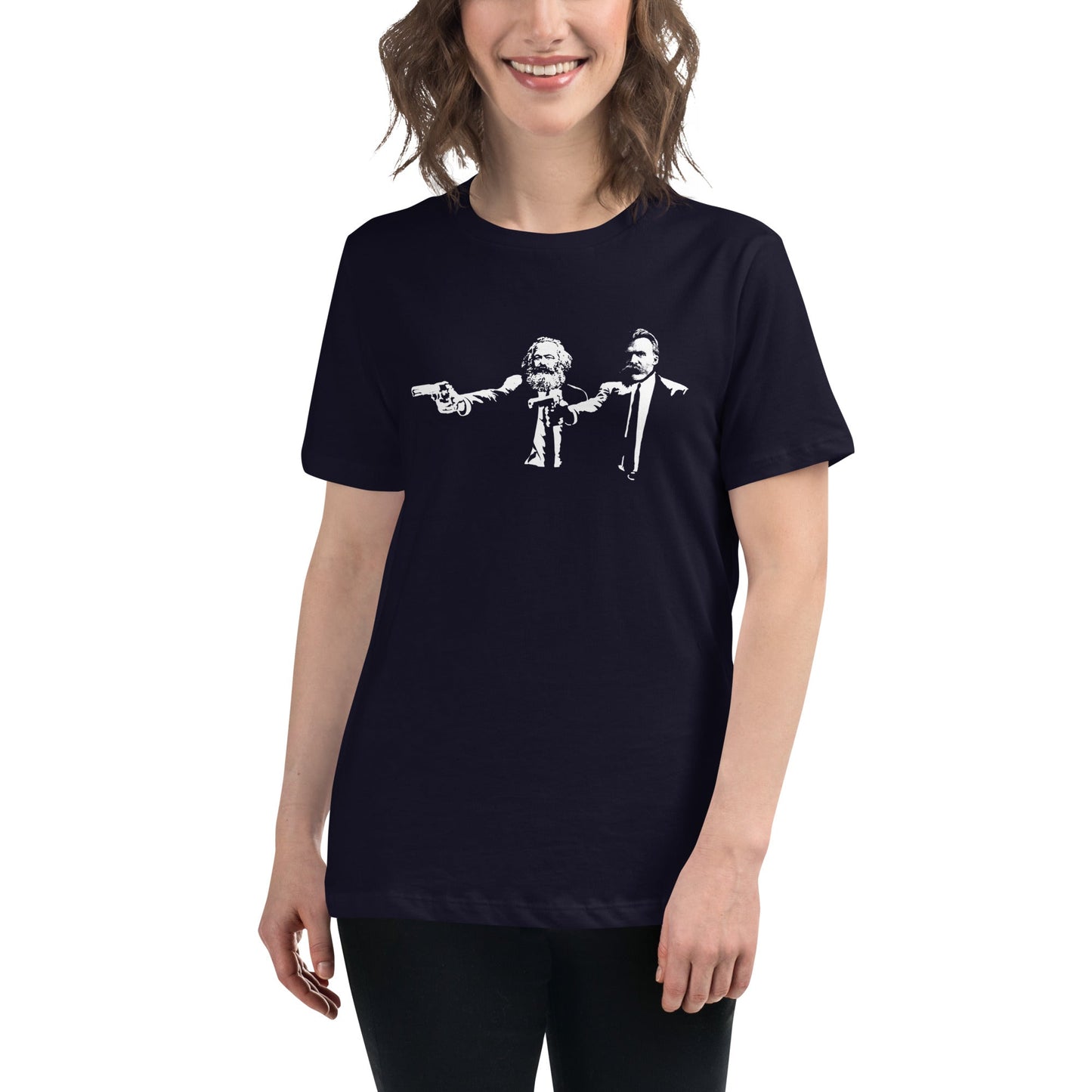 Philo Fiction - Marx & Nietzsche - Women's T-Shirt