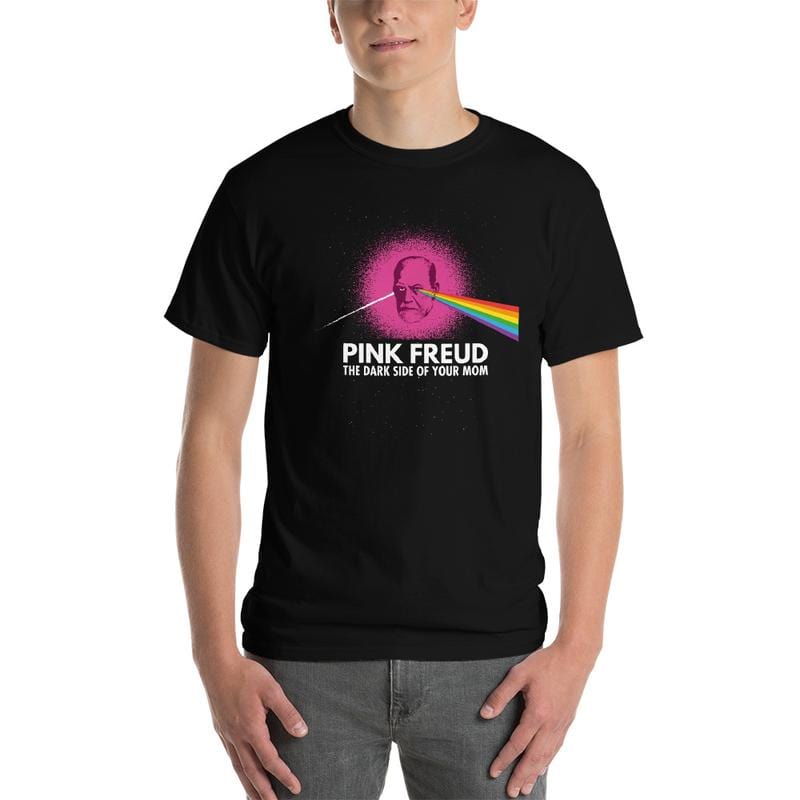 Pink Freud - The Dark Side Of Your Mom - Plus-Sized T-Shirt - Black / 4XL - Discounted (US)
