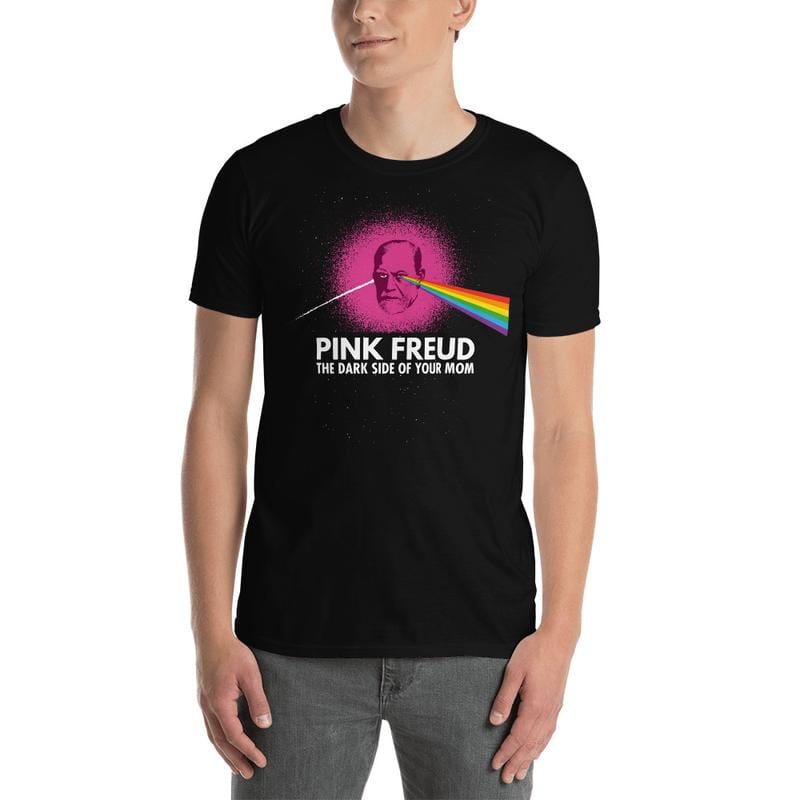 Pink Freud - The Dark Side Of Your Mom - Premium T-Shirt - Black / L - Discounted (US)