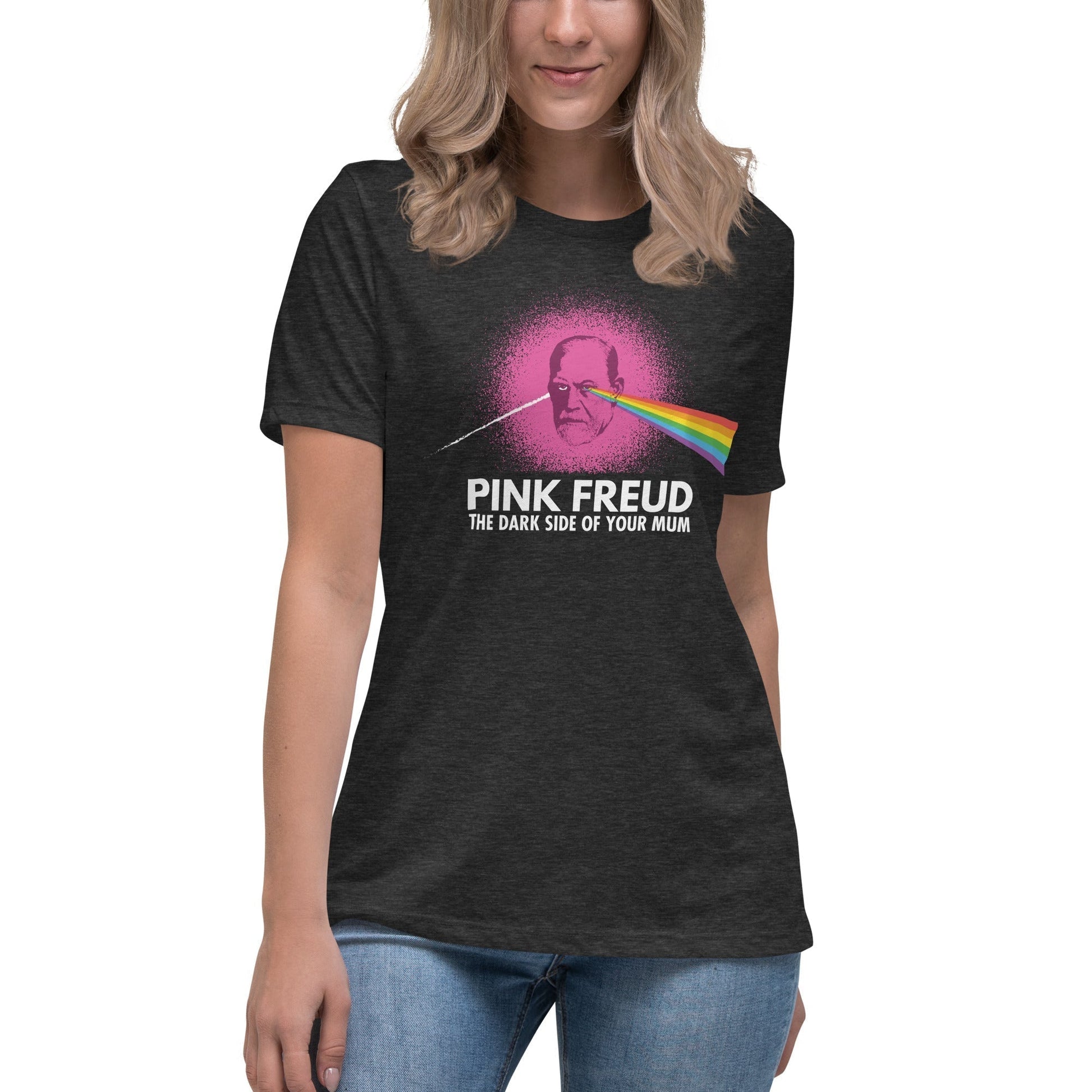 Pink Freud - The Dark Side Of Your Mum (UK) - Women's T-Shirt