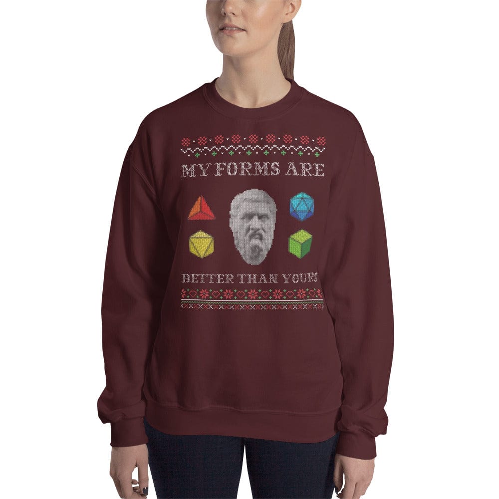 Plato - My forms are better than yours - Sweatshirt