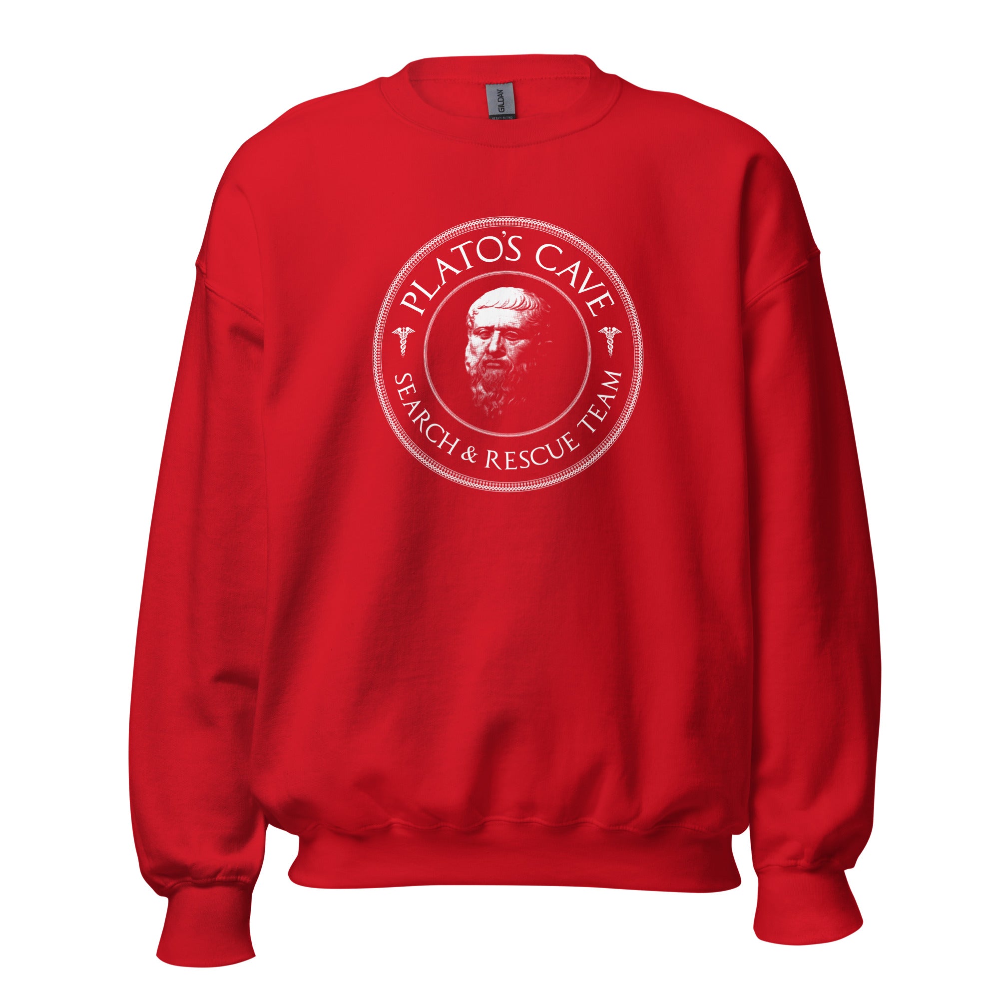 Plato's Cave Search and Rescue Team - Sweatshirt-Sweatshirt-The Philosopher's Shirt