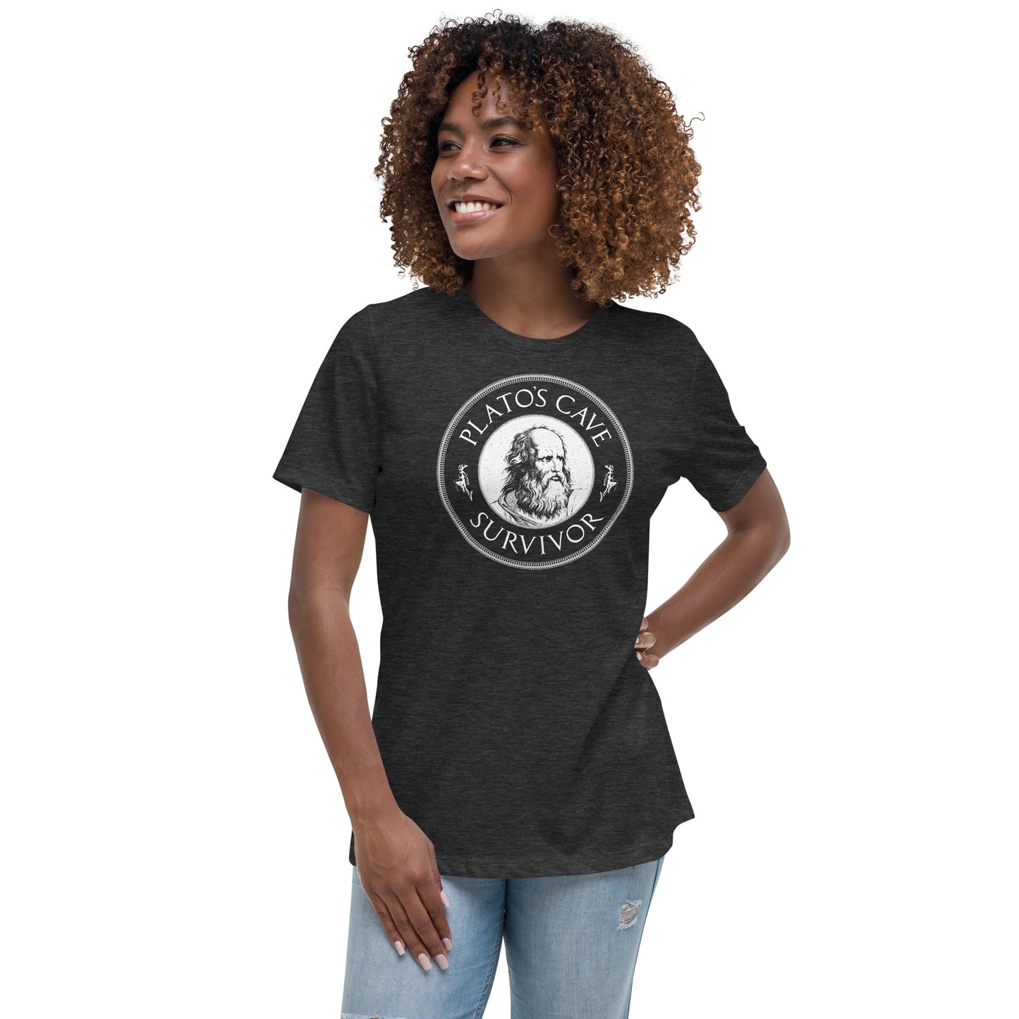 Plato's Cave Survivor - Women's T-Shirt
