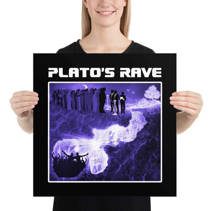 Plato's Rave Cave - Poster
