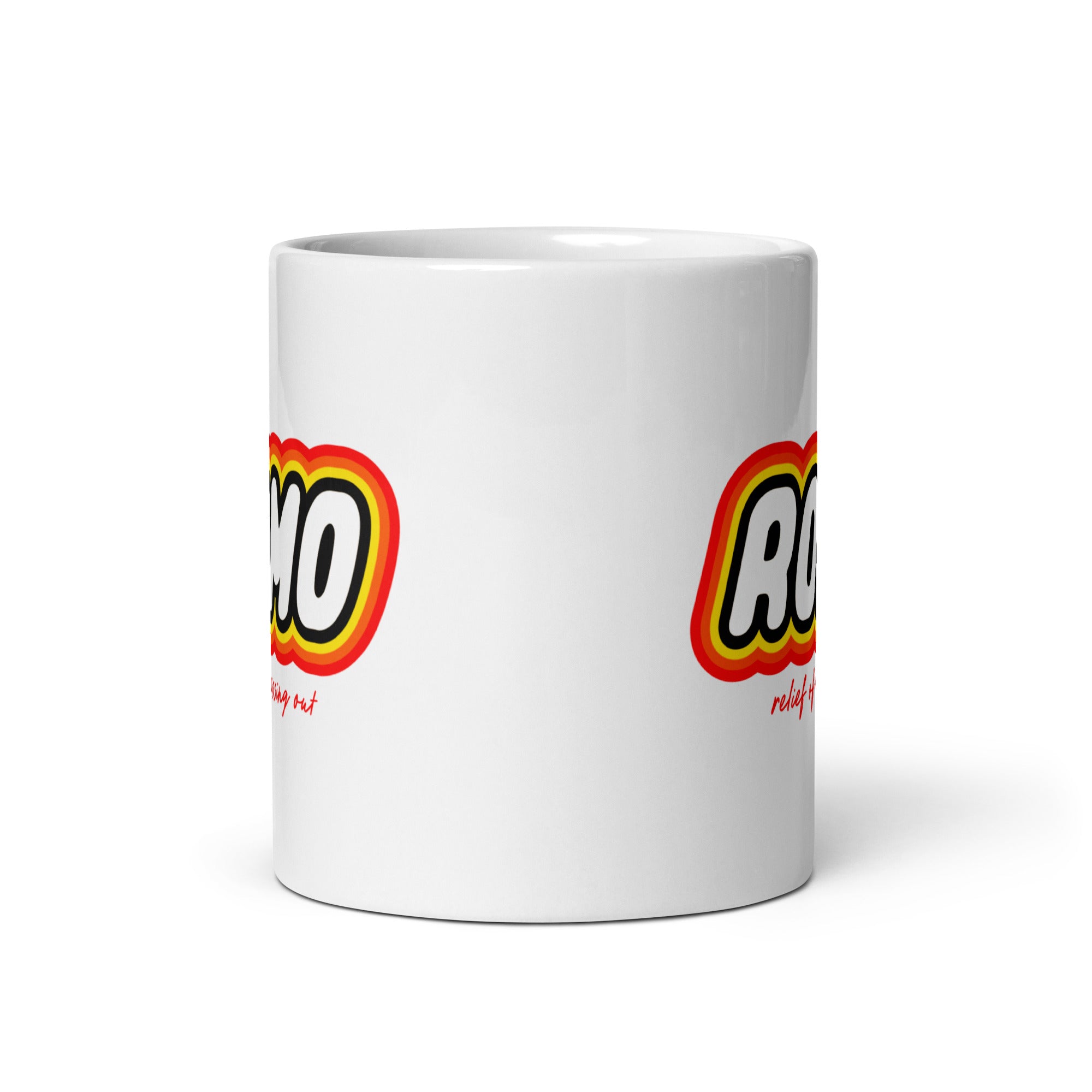 ROMO: Relief of missing out - Mug - - The Philosopher's Shirt