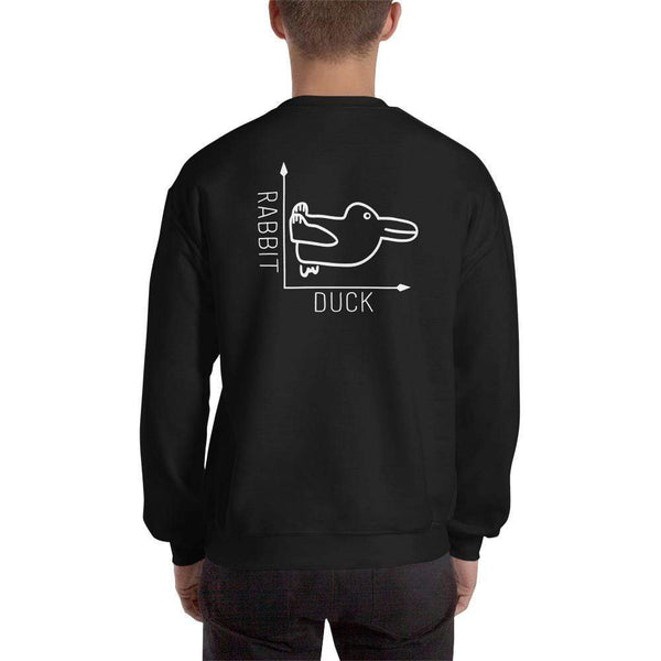 Rabbit-Duck - Front and Back print - Sweatshirt