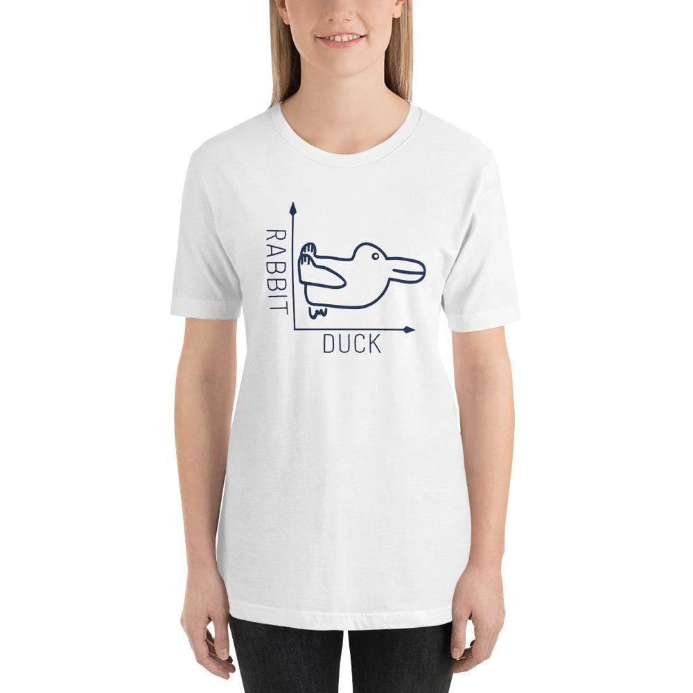 Rabbit-Duck Illusion - Duck Edition - Basic T-Shirt