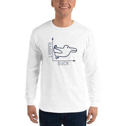 Rabbit-Duck Illusion - Duck Edition - Long-Sleeved Shirt