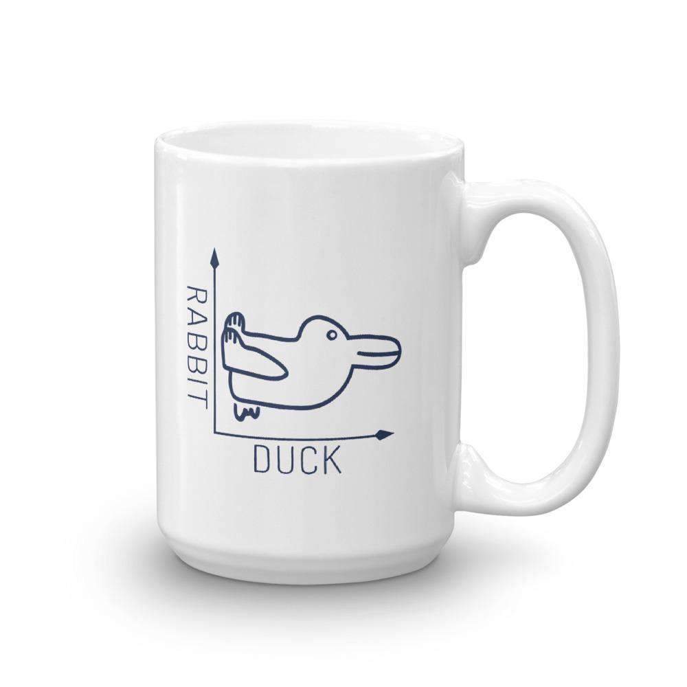 Kaninchen-Ente-Illusion - Duck Edition - Tasse