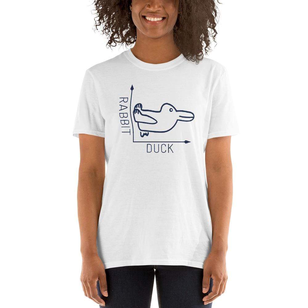 Rabbit-Duck Illusion - Duck Edition - Premium T-Shirt