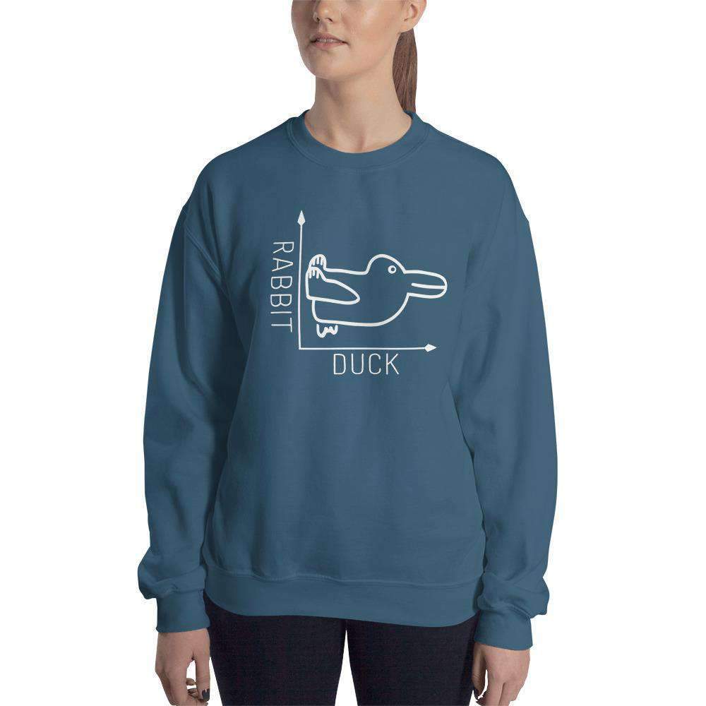 Rabbit-Duck Illusion - Duck Edition - Sweatshirt