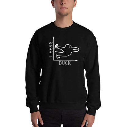 Rabbit-Duck Illusion - Duck Edition - Sweatshirt