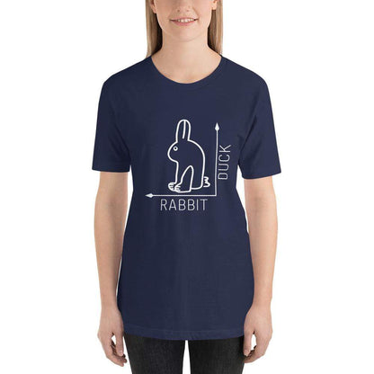 Rabbit-Duck Illusion - Rabbit Edition - Basic T-Shirt